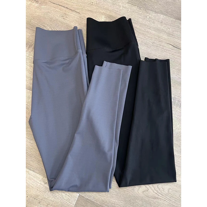 6695打底裤女外穿秋冬季高腰弹力大码长裤紧身瑜伽裤