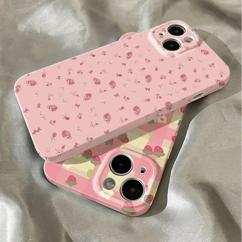 靓壳满屏碎花14苹果手机壳iPhone13Promax菲林壳11高颜值12可爱8p