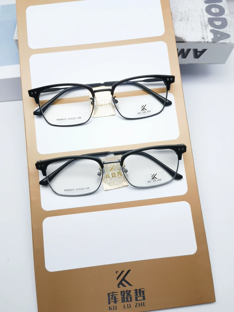 福利款  品牌改标TR夹心眉毛镜框