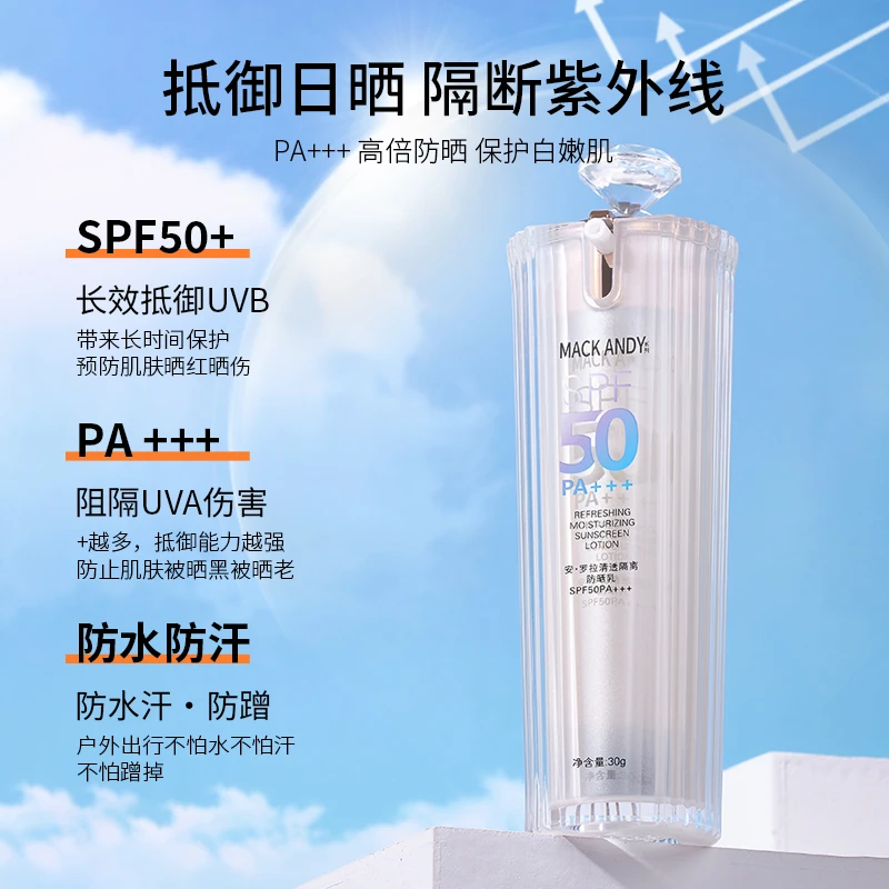 【防晒+隔离 二合一】防晒霜隔离安罗拉防晒防水防汗防紫外线