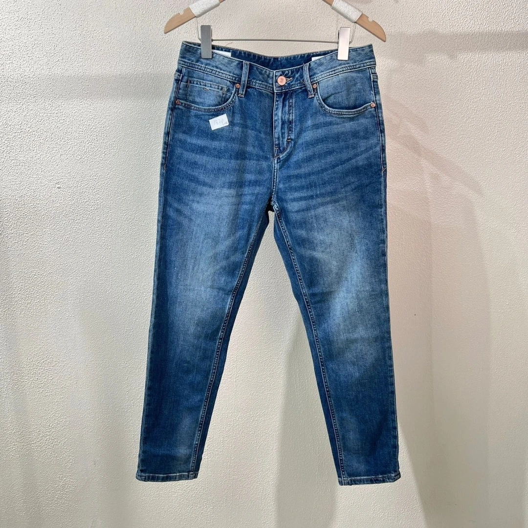 【杰】撤柜 夏季新款男士潮休闲修身小脚牛仔长裤1330-A-6-11