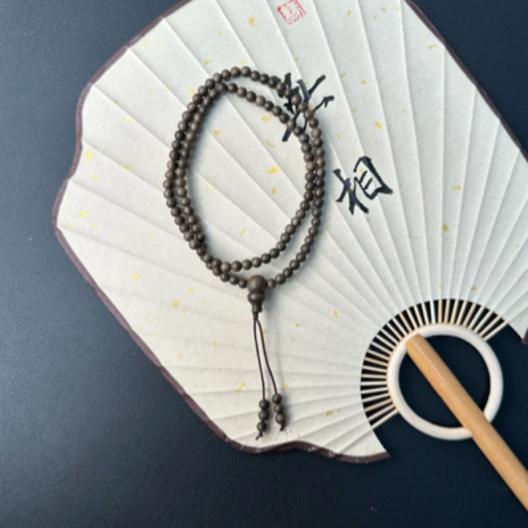 Q800/正宗芽庄白琪沉香卡5多圈手串