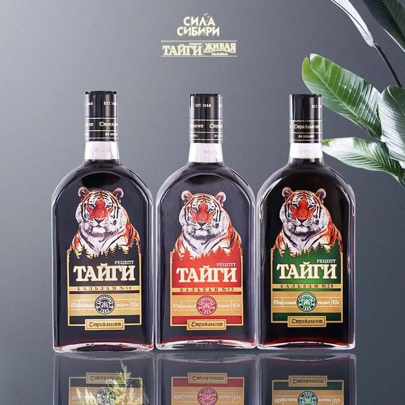 俄罗斯进口西伯利亚虎酒（500ml）原味（6送3）优质