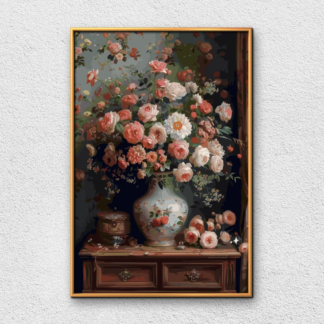 （60色高还原Ⅱ）diy数字油画手工填色简约治愈减压油彩画装饰画