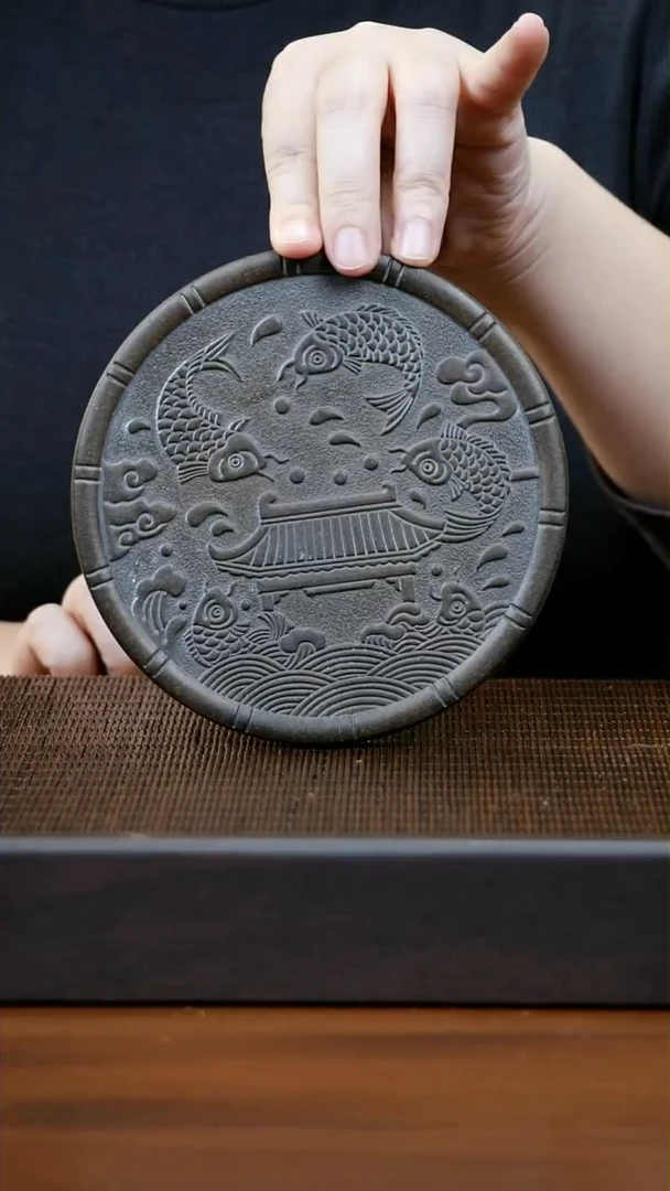 【闪购商品】紫砂茶壶鱼跃龙门杯垫7