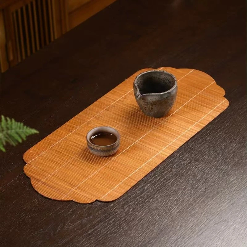 竹编茶席小茶旗桌垫隔热垫