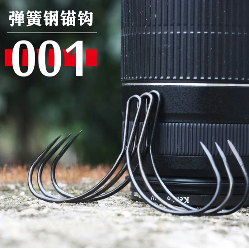 威武飞鱼弹簧钢丝蝴蝶钩锚鱼钩已淬火划鱼钩挂鱼钩二本钩