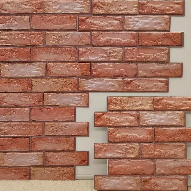 3d立体墙贴创意砖纹壁纸墙纸文化石防水翻新客厅背景墙面装饰贴纸