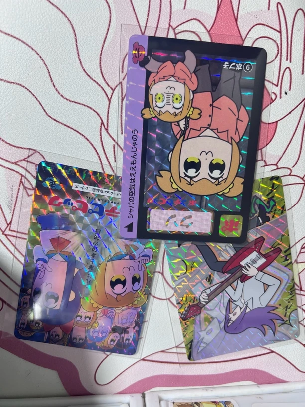 【呀呀】popo子和pipi美闪卡收藏卡