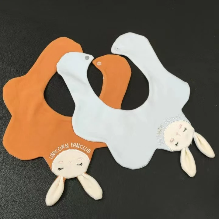 婴格朗迪兔子口水巾随机（2条一组）