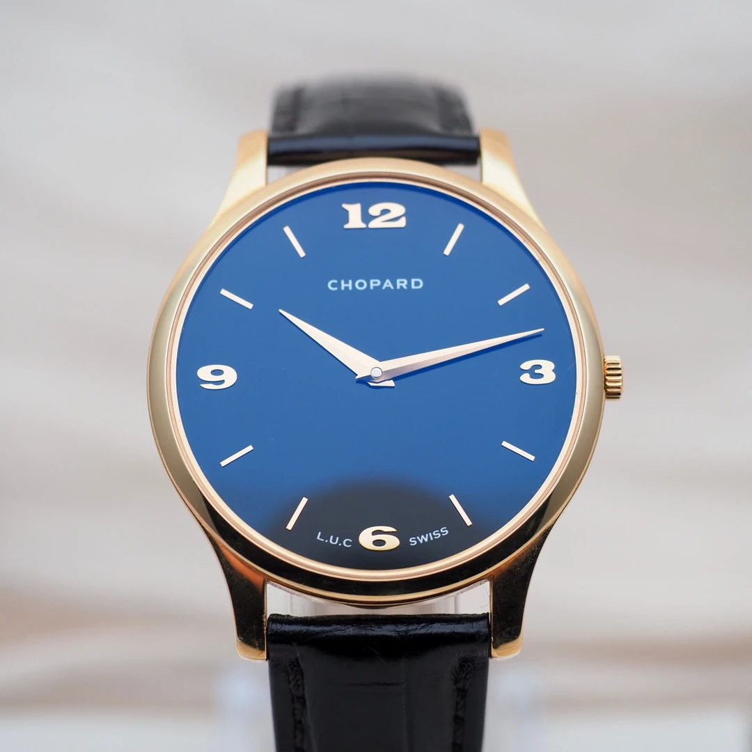 95新 Chopard/萧邦 18k金/L.U.C系列/表径39.5mm/自动/10496993