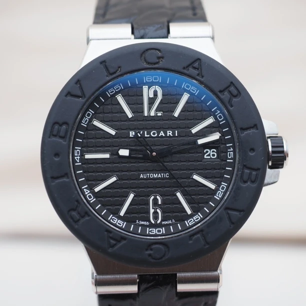 95新 BVLGARI/宝格丽 DIAGONO系列 表径40mm 自动机械
