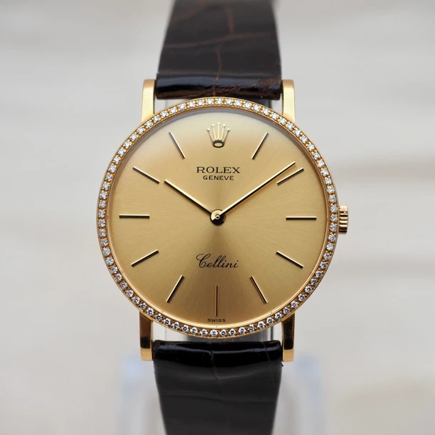 95新 劳力士 18k金 表径32mm 手动机械