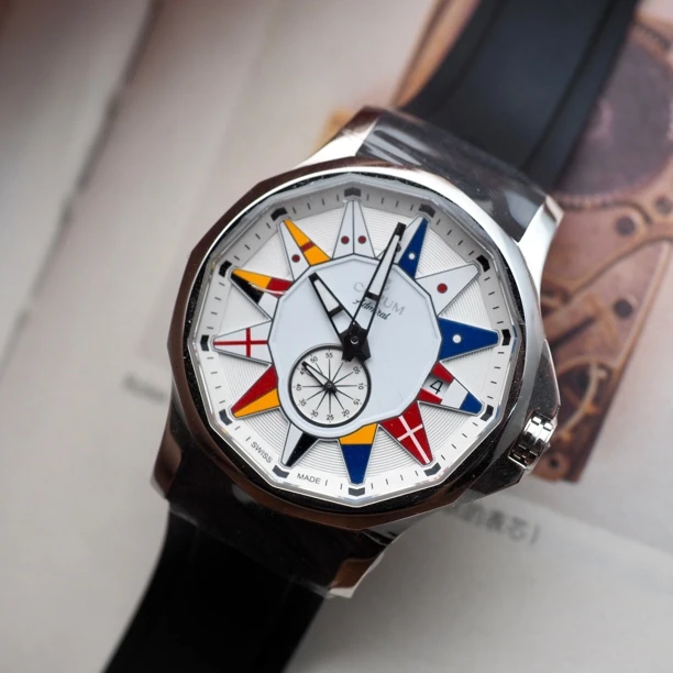 99新 CORUM/昆仑表 海军上将/表径42mm/自动机械/8783656