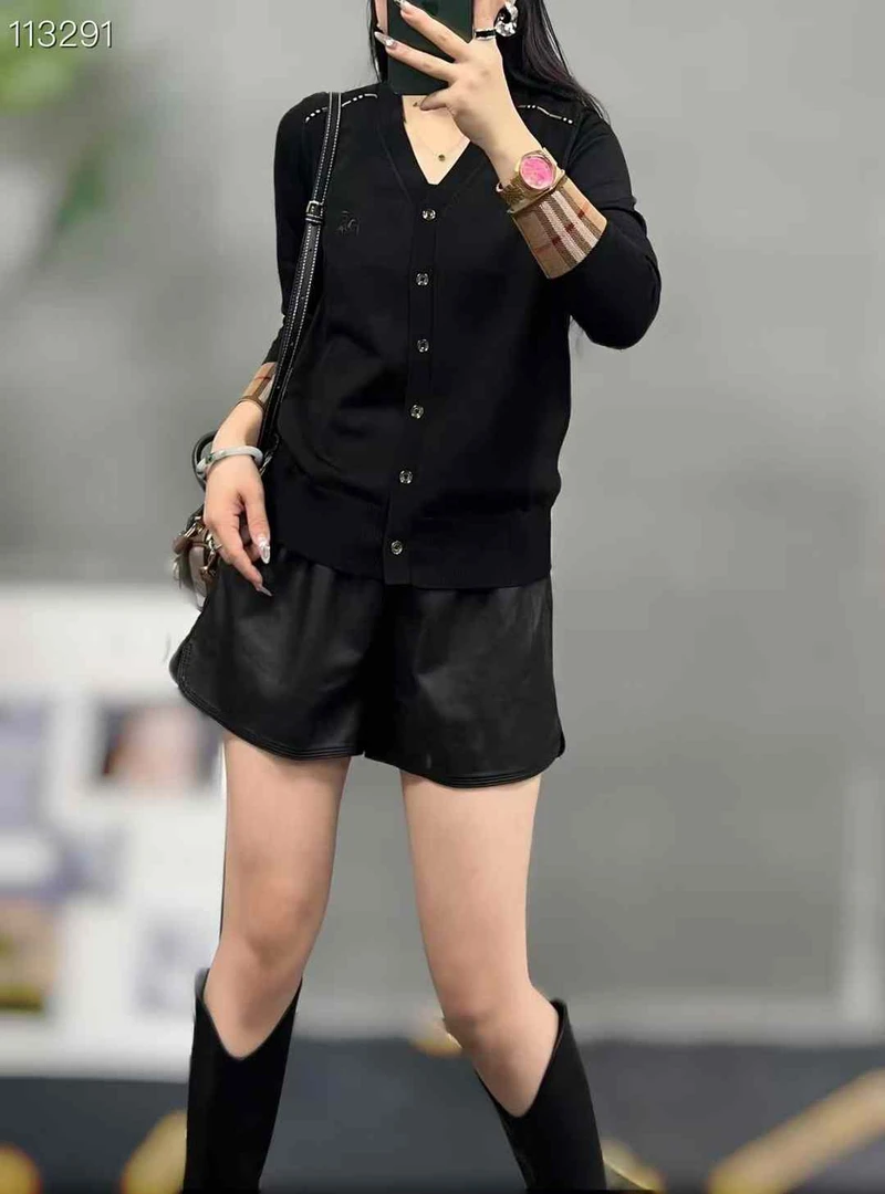 【法奴曼】休闲百搭V领开衫打底衫19302