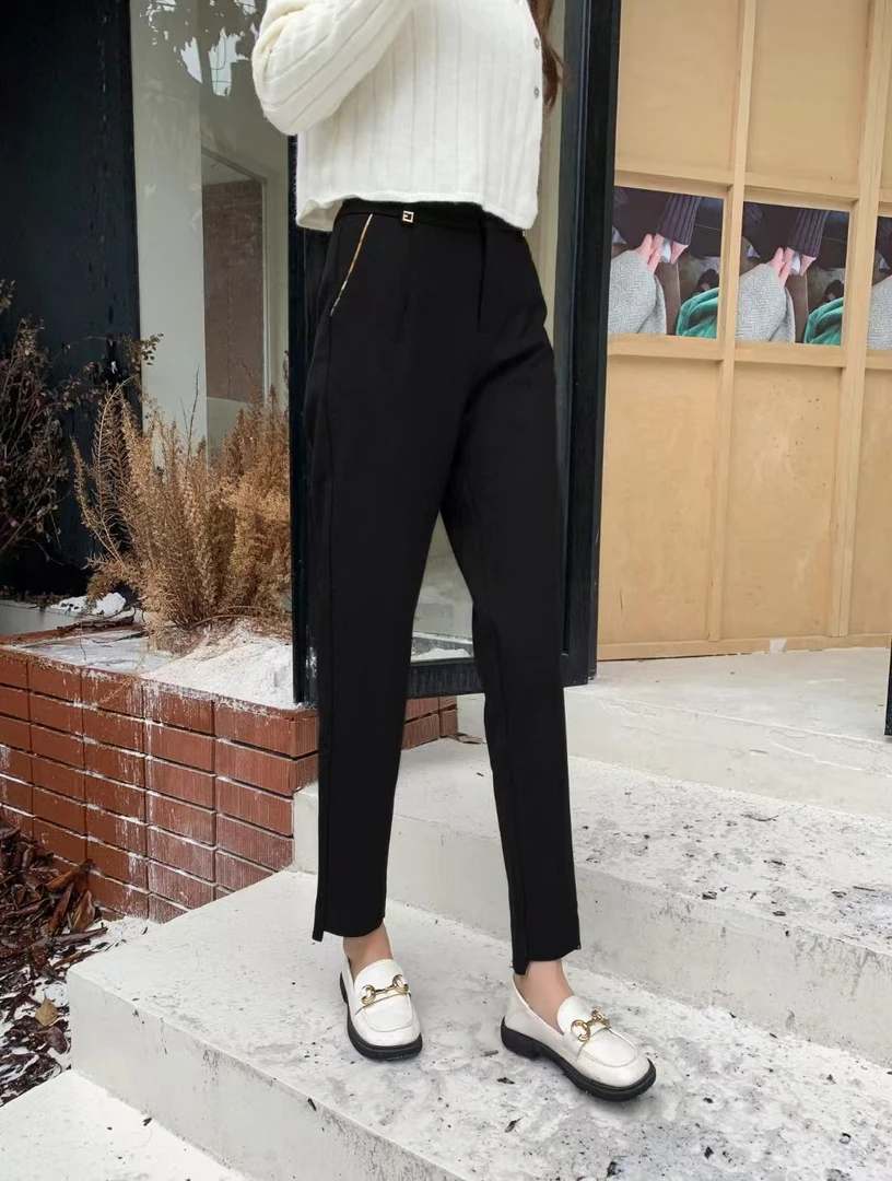 【法奴曼】休闲简约百搭气质休闲裤124348