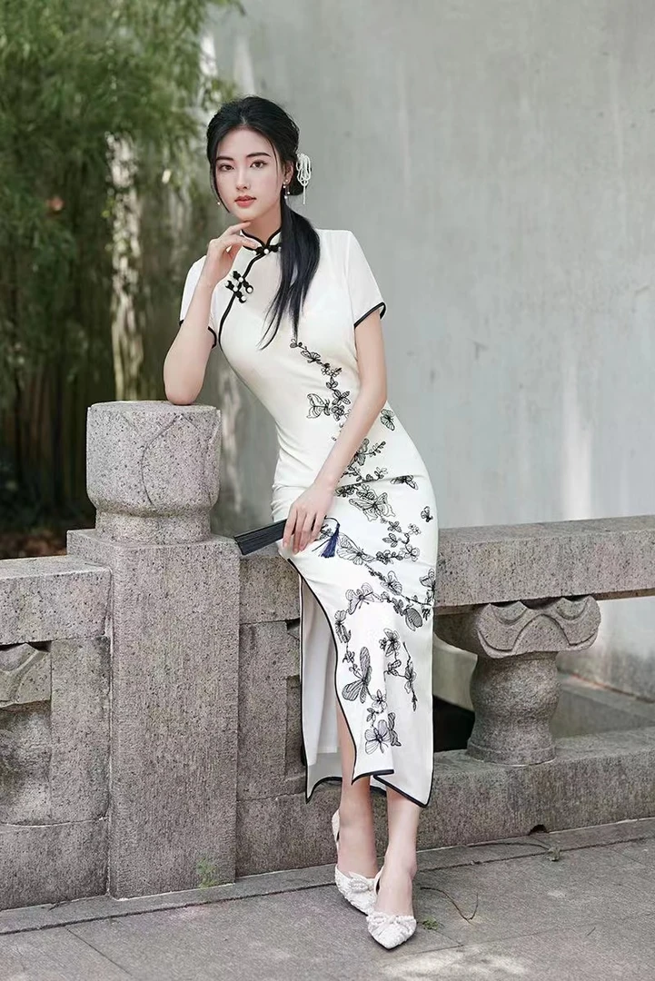 中国风旗袍（231-290）默认瑕疵！《款式以直播间为准》