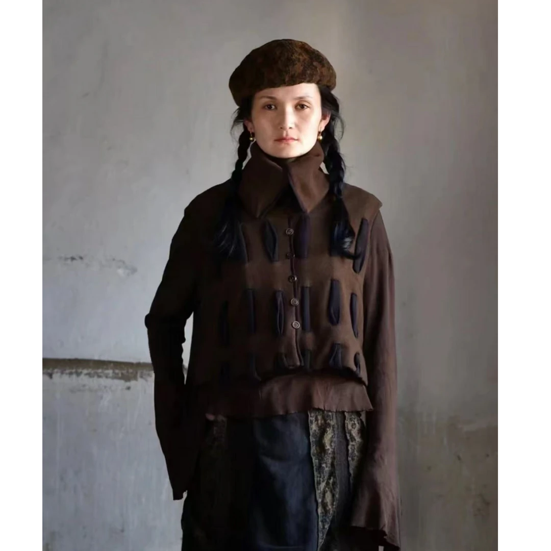 万物身客 左岸 Z22FW4002 休闲时尚马甲