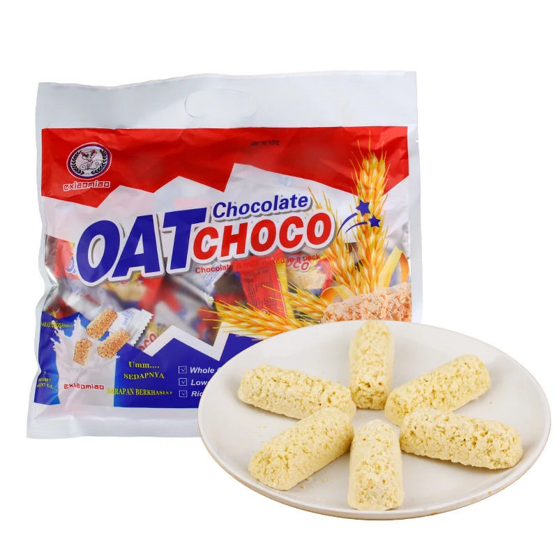 俄罗斯风味燕麦酥糖燕麦酥巧克力办公室能量棒低糖营养食品400克