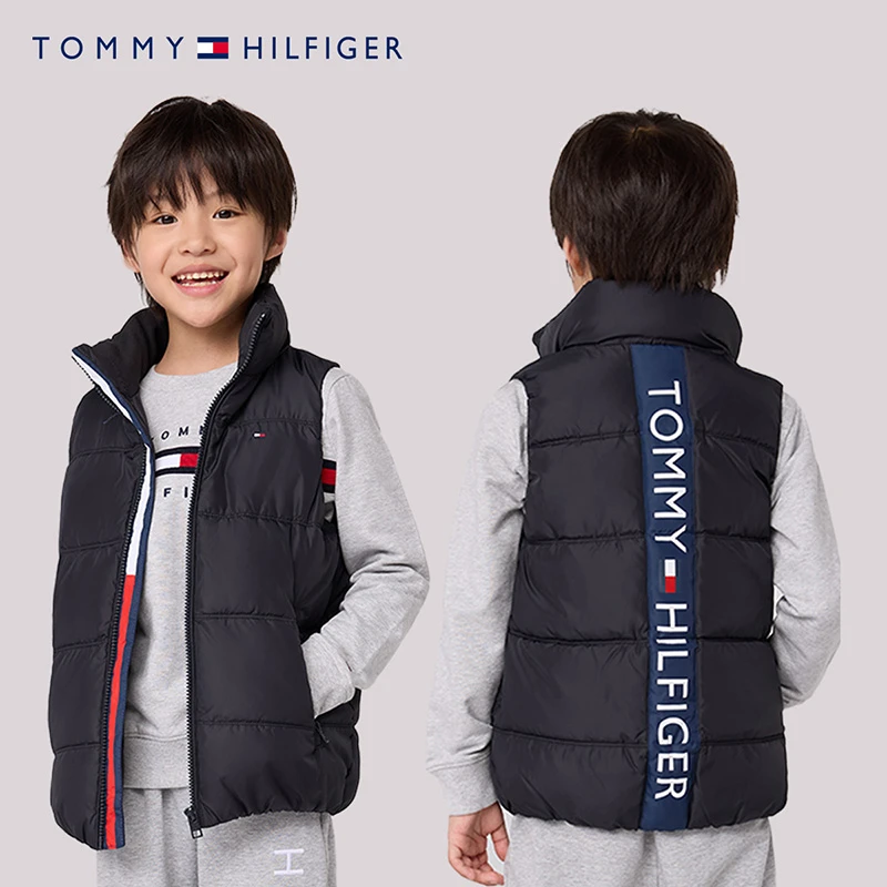 【龙年上新】TOMMY童装防寒儿童马甲保暖棉服无袖秋冬季KB0KB06781