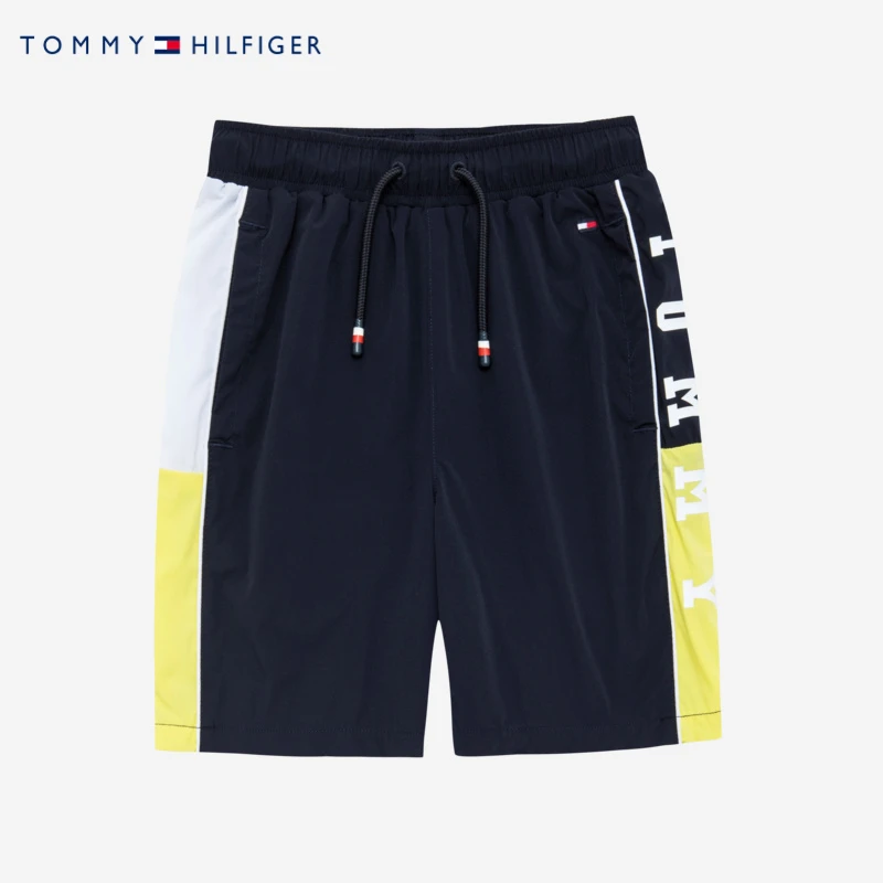 TOMMY HILFIGER童装男童短裤夏季儿童休闲时尚五分裤THKB-SU-129
