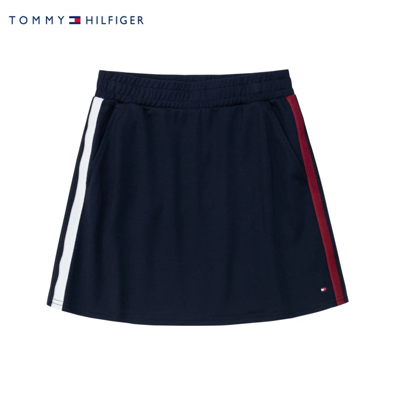 TOMMY HILFIGER童装女童夏季翻领儿童女孩半身裙KG0KG07507