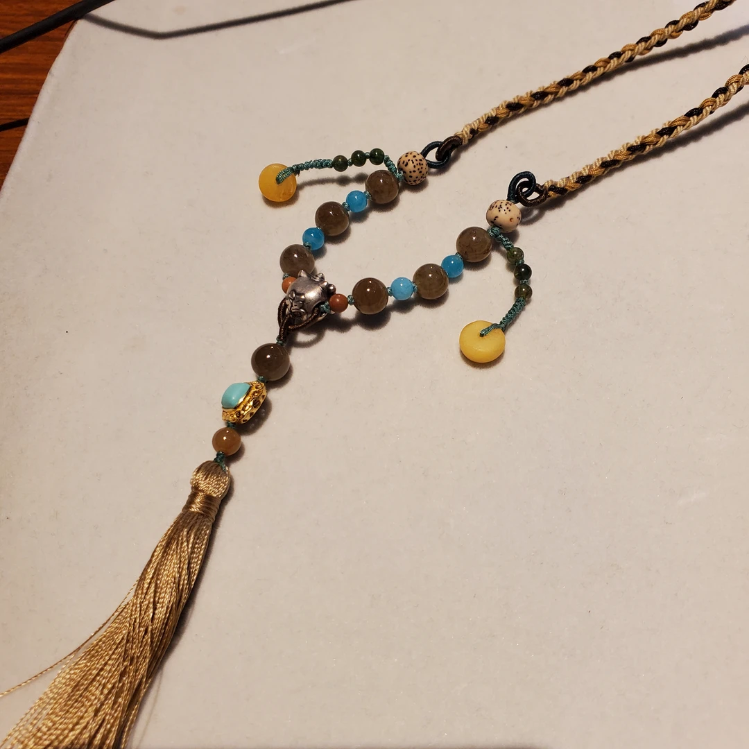 非金属布艺项链 特惠原创锁骨链项链1123026