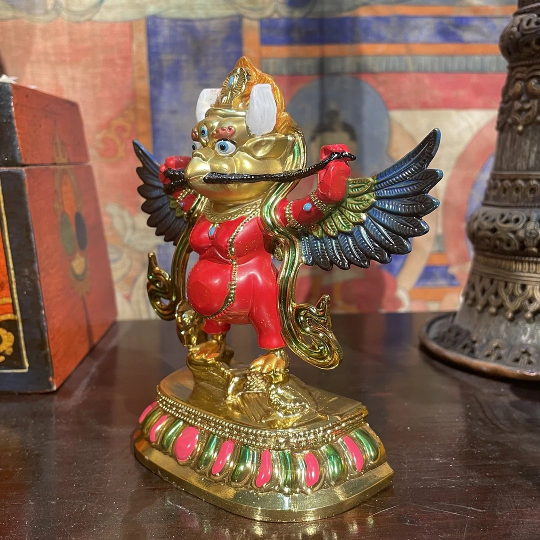 首饰展示架 大鹏金翅鸟彩绘