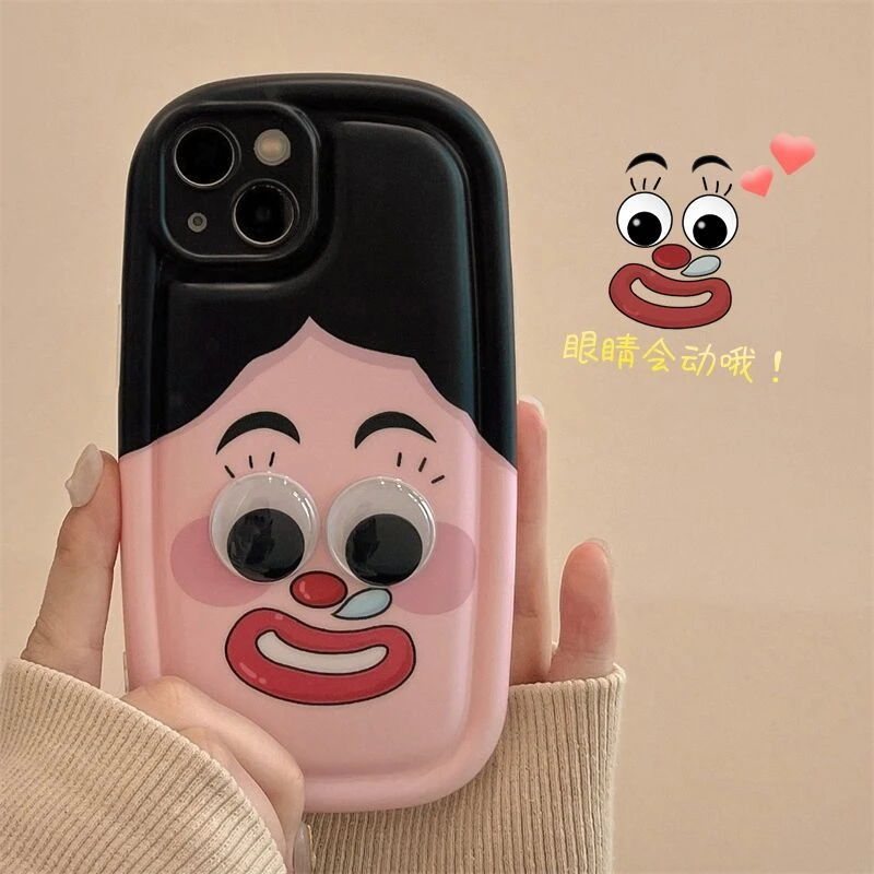 肥皂苹果13搞怪手机壳iPhone11可爱14plus/12promax全包7/8卡通