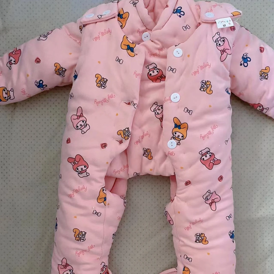 儿童纯手工棉衣100%纯棉加厚保暖