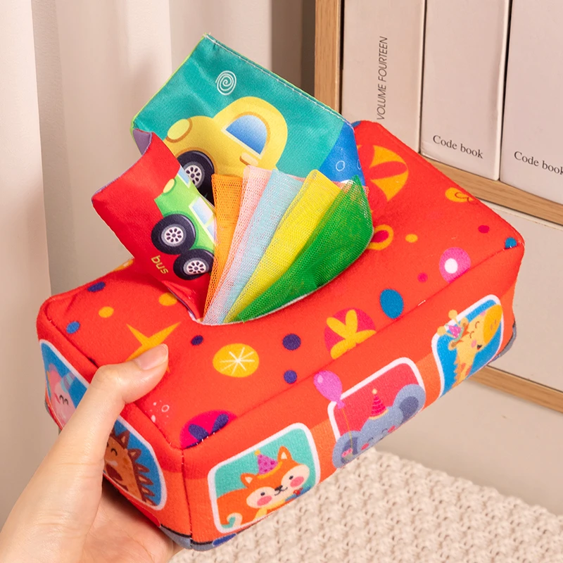 婴儿抽抽乐0一1岁早教仿真抽纸响纸玩具幼儿宝宝3到6个月以上