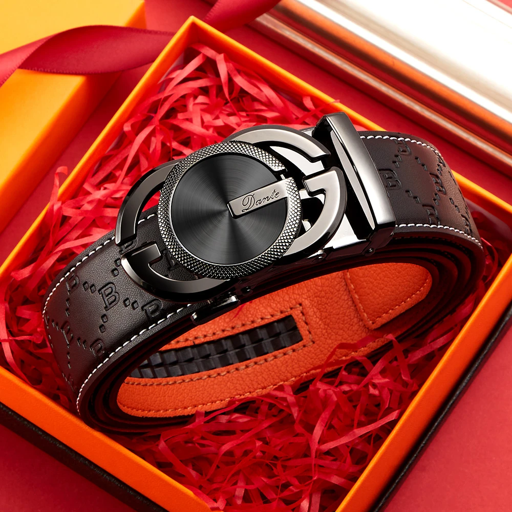 Dante男士真皮腰带-真皮皮带-赠送礼盒/cc