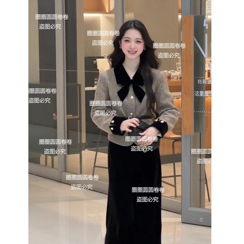 【星光】高级感气质毛呢加厚外套