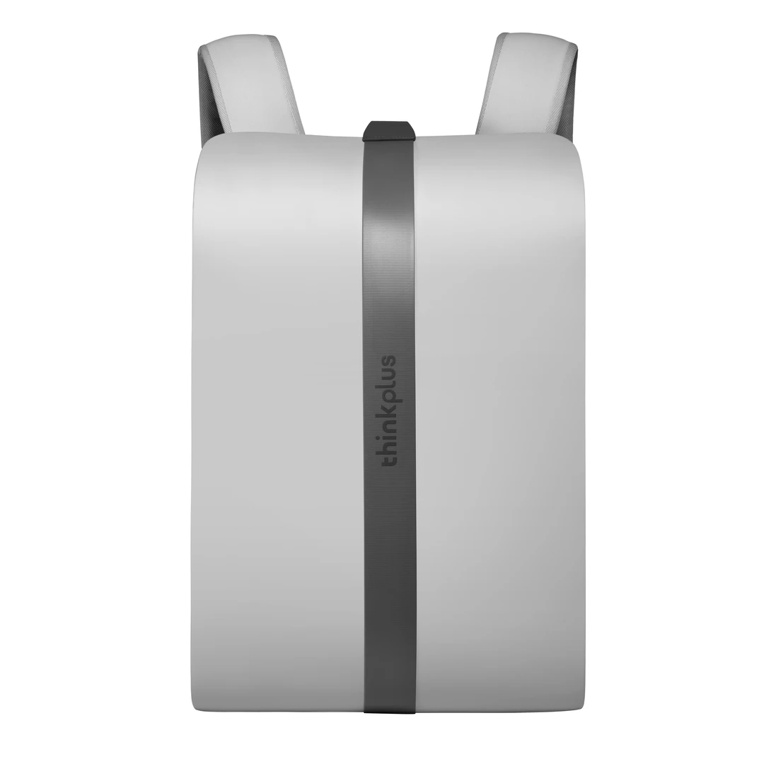 ThinkPadthinkplus时尚几何学生电脑商务出行便携防水收纳双肩包