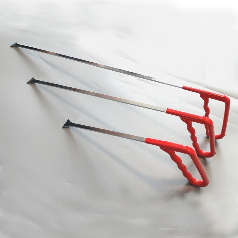 汽车凹陷修复工具扁铲撬棍夹缝凹坑冰雹坑夹层边角扁撬杠专业钩子