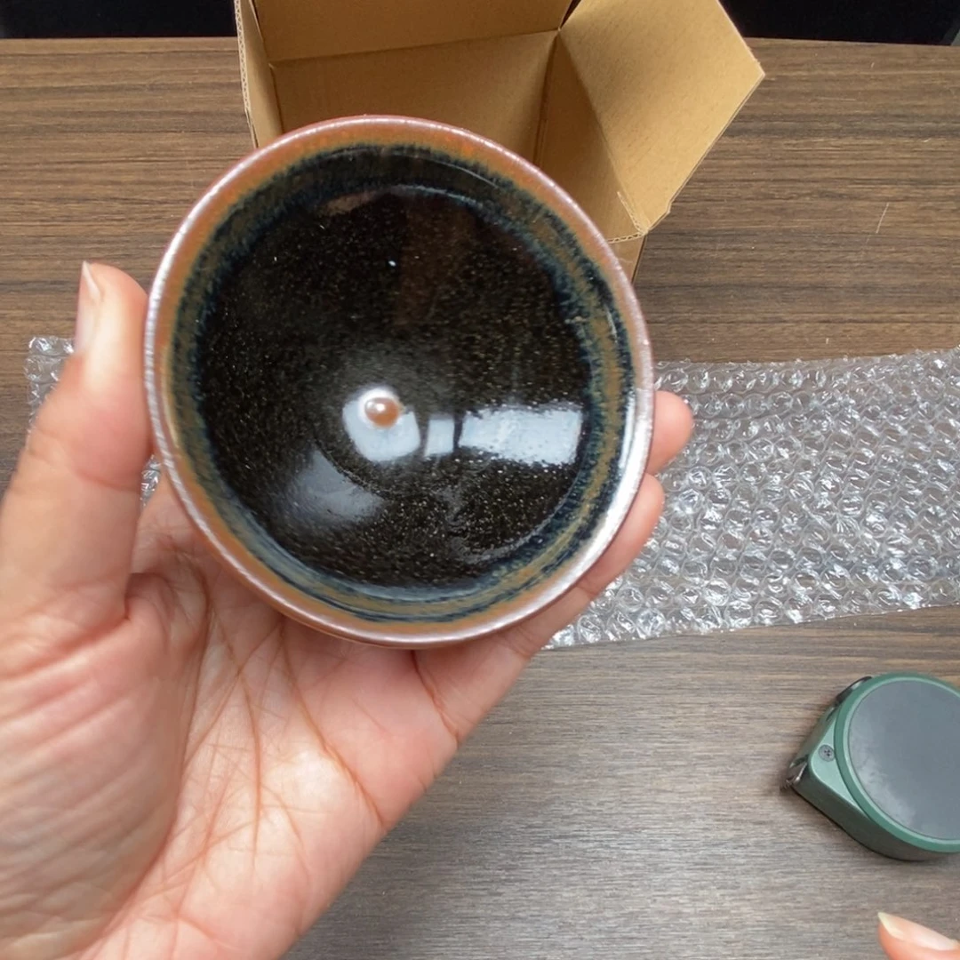 茶盏龙窑柴烧手工制作062