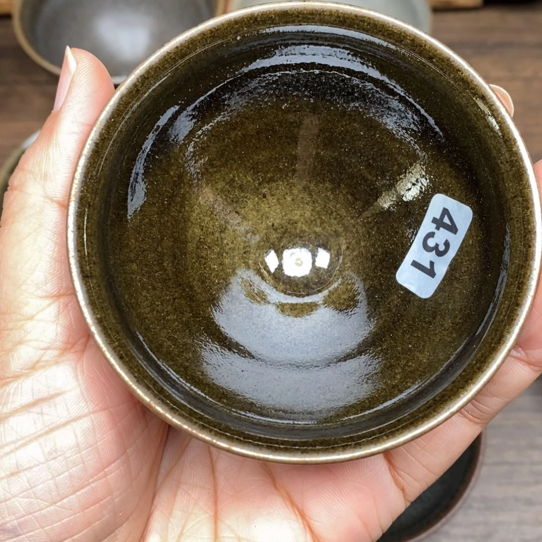 茶盏龙窑柴烧手工制作431