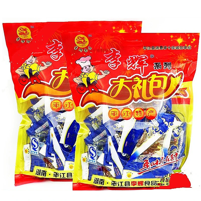 湖南平江特产李辉香辣毛毛鱼香辣味鱼零食品休闲大礼包鱼干小鱼仔