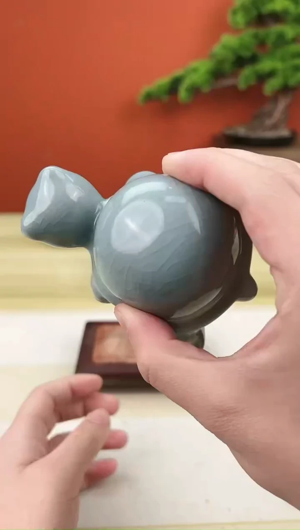 【闪购商品】陶瓷复古风乌龟茶宠