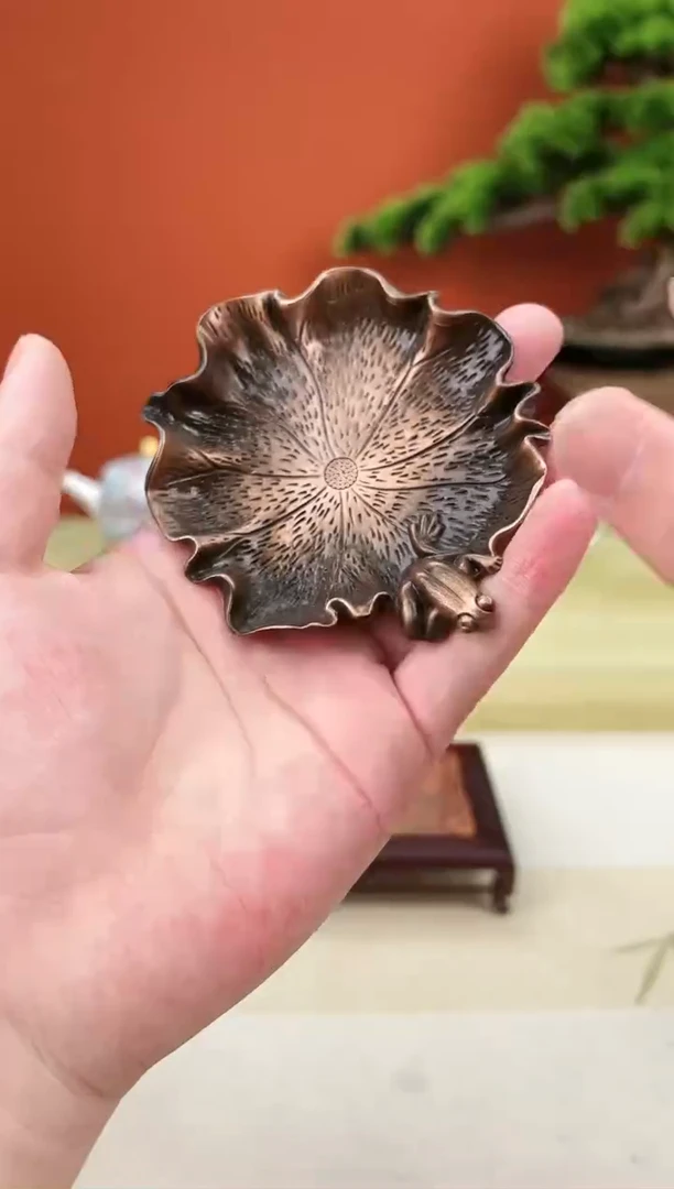 【闪购商品】陶瓷复古风小青蛙杯垫