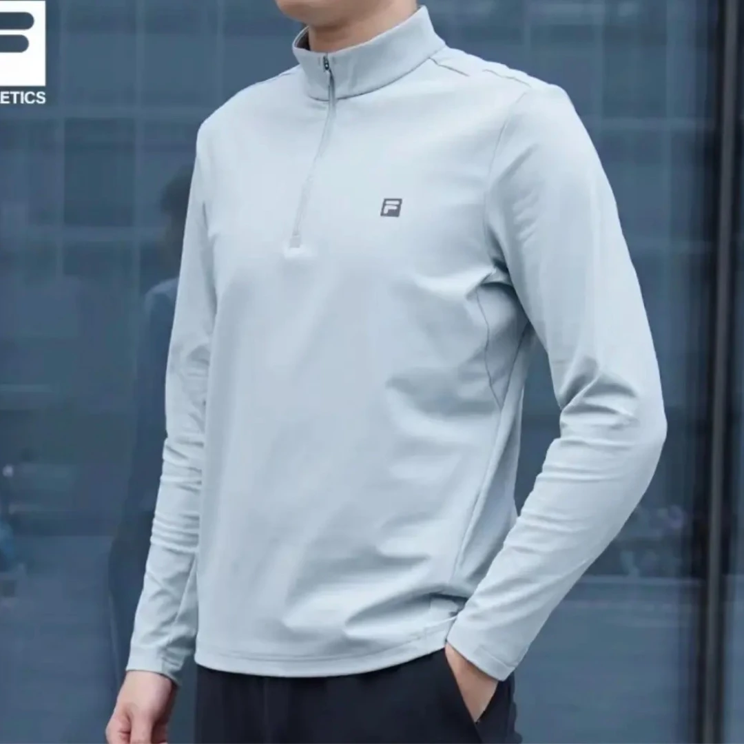 Fila/斐乐男子【秋冬的第二层皮肤】速干轻量抓绒长袖 A11M341214F