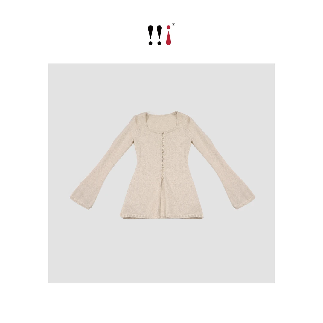 【心心家】2024秋冬 小香风深花灰麻本色浣熊毛气质长袖套装 V9613D