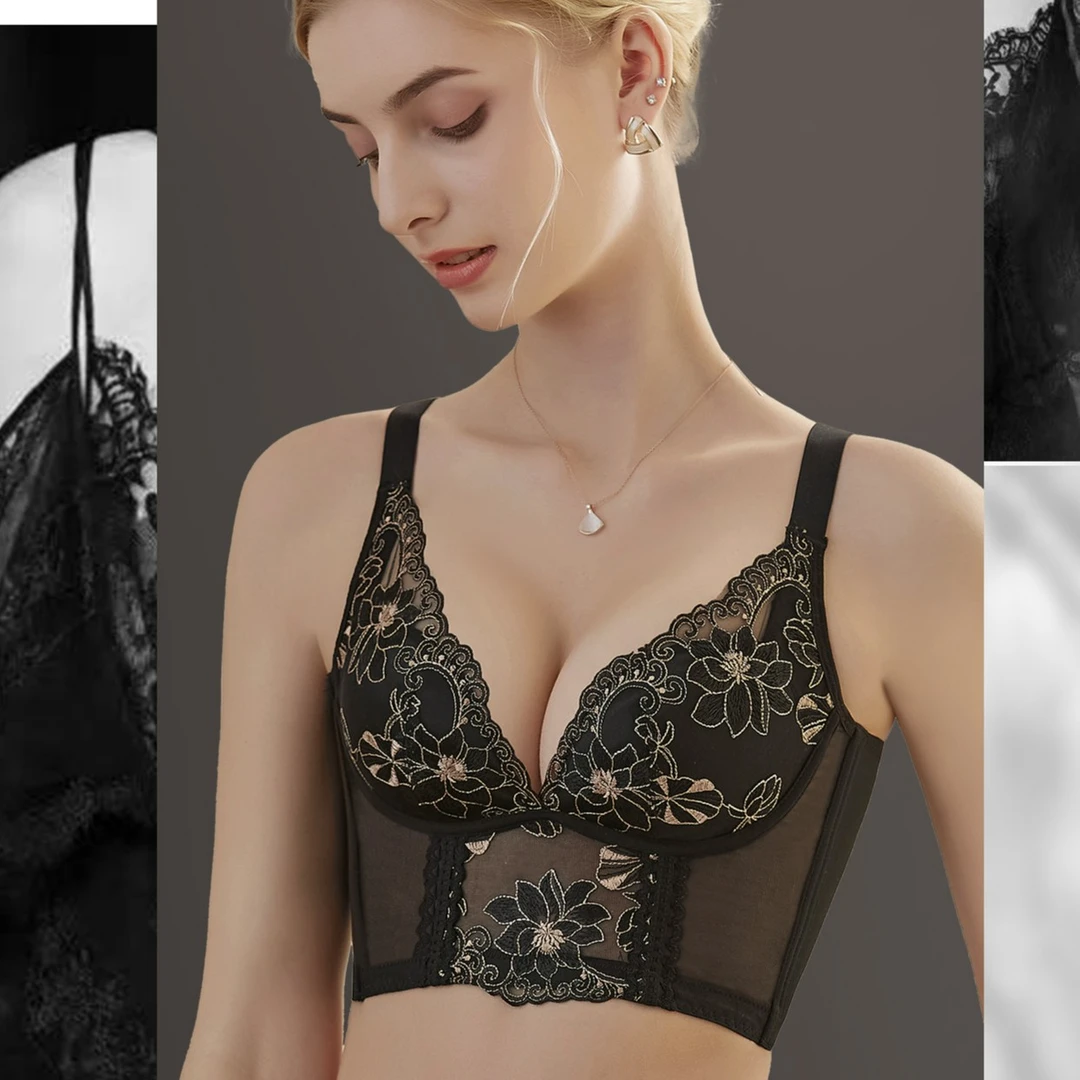 【方圆专属】【欲望都市】院线高定刺绣款养护调整型内衣8918#