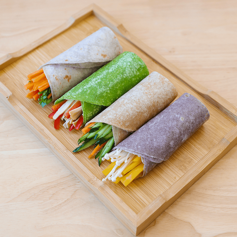 粗粮卷饼1-5斤装低脂代餐黑麦荞麦菠菜全麦面饼方便早餐低脂肪