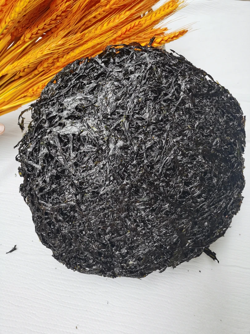 头水紫菜大圆菜 营养丰富 口感脆爽 层次细腻丰富 翠绿色