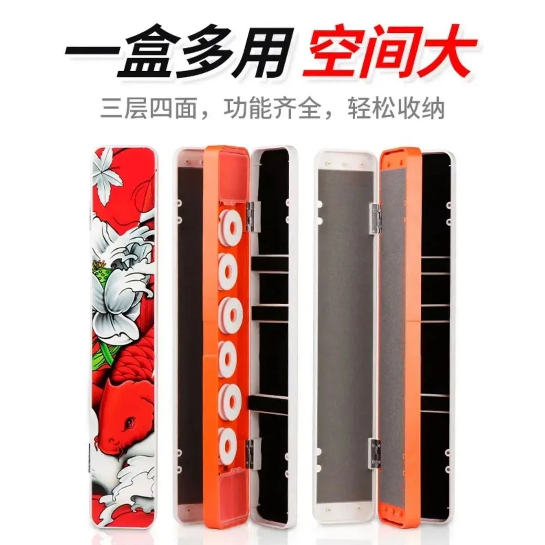 三层多功能浮漂盒子线盒主线盒鱼线盒鱼漂盒渔具盒【QZ】