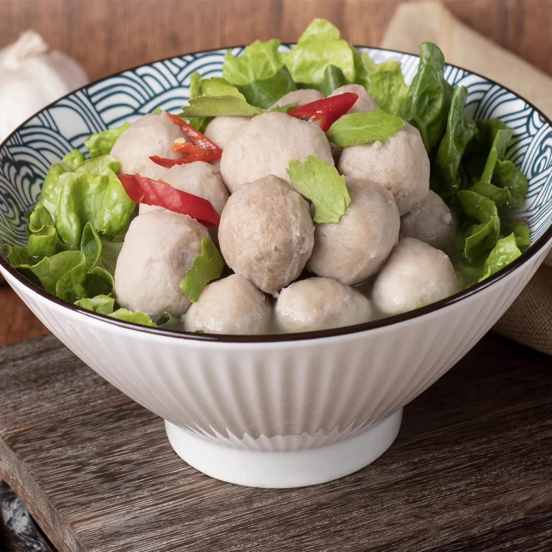 潮鲜样样好狮头鹅肉丸潮汕特产美食