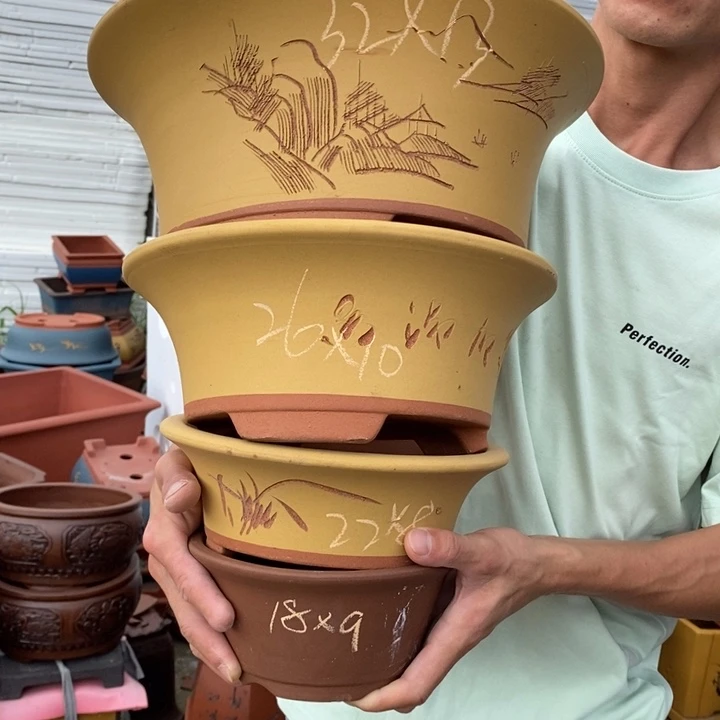 红陶20CM（含）-50CM（不含）花盆