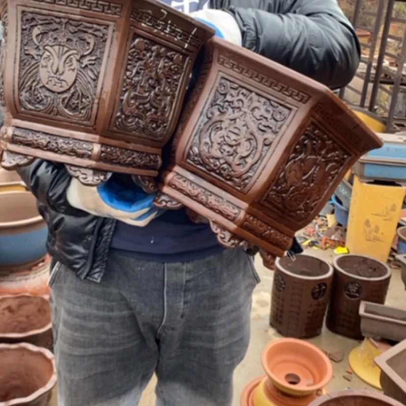 【闪购商品】紫砂花盆