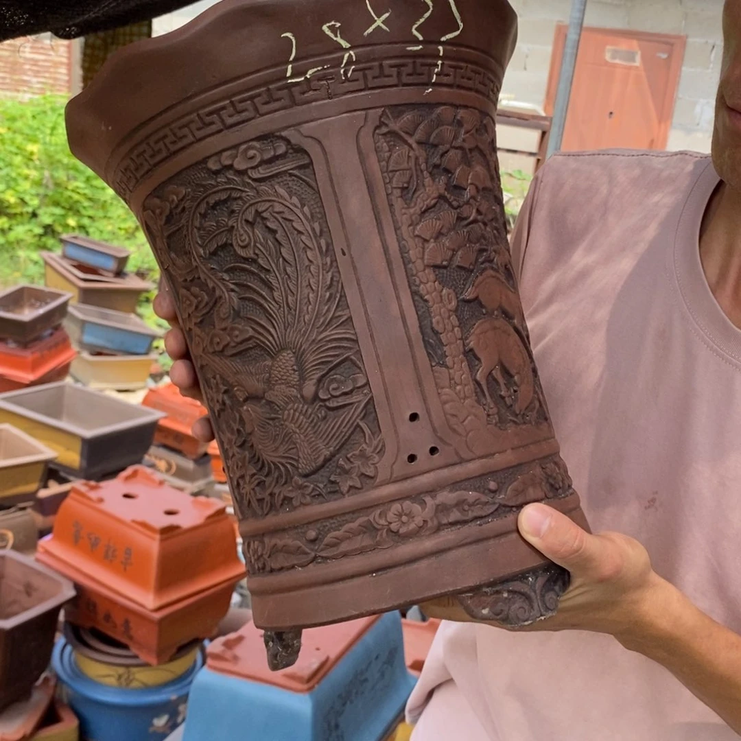 红陶20CM（含）-50CM（不含）紫砂艺术学院